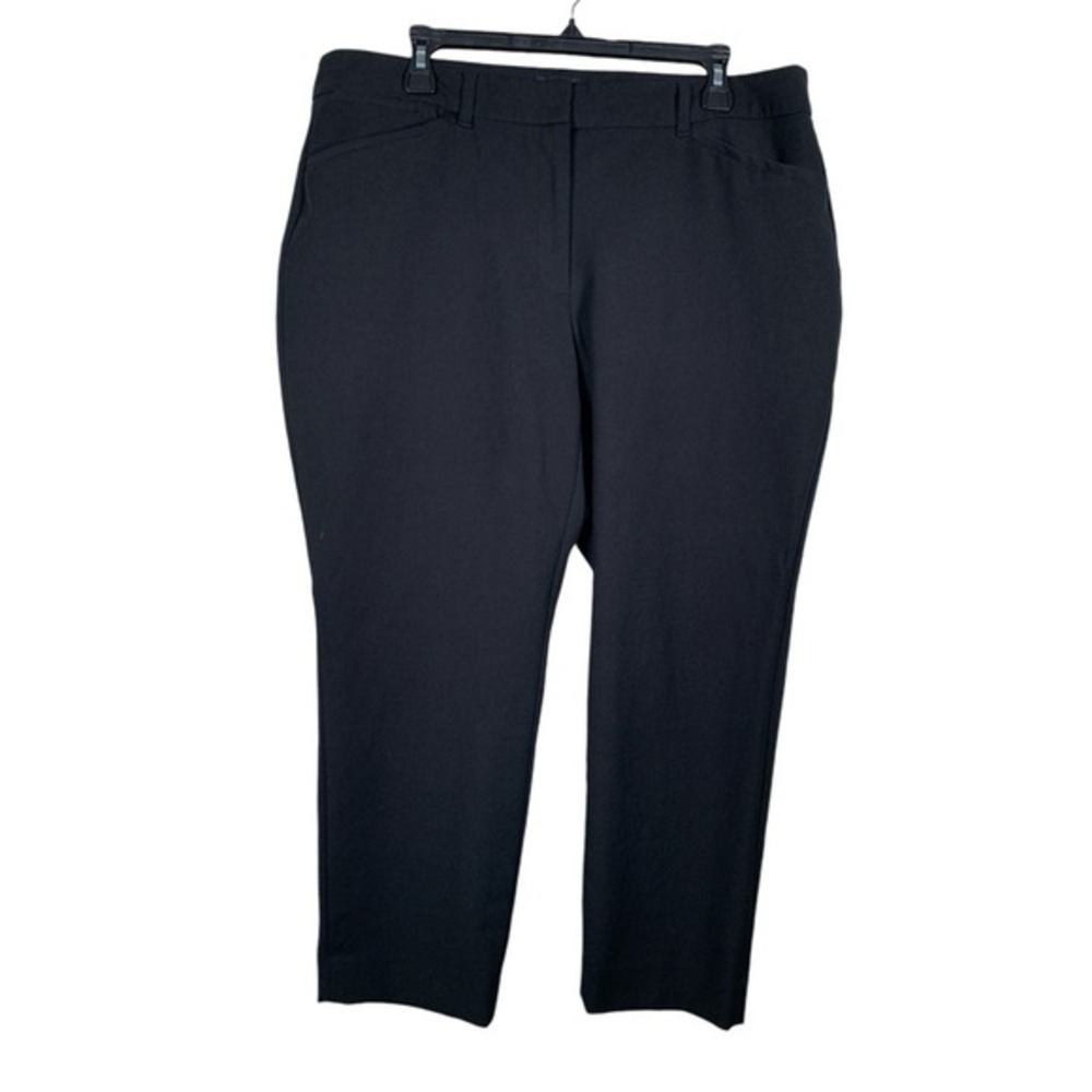 WHBM White House Black Market Black Pants Size 14S EUC #DS-1612